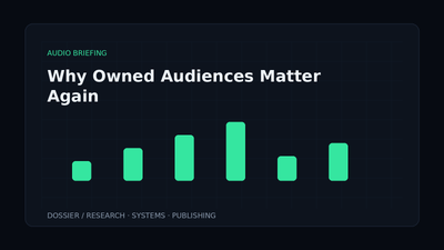 Why Owned Audiences Matter Again